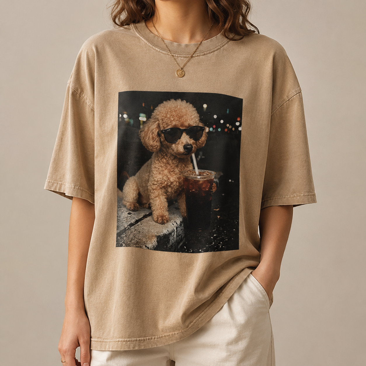 Custom Photo Dog Unisex Wash T-Shirt, Personalized Pet Lover Gift | Gift For Dog Lovers