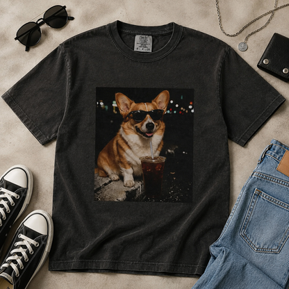 Custom Photo Dog Unisex Wash T-Shirt, Personalized Pet Lover Gift | Gift For Dog Lovers