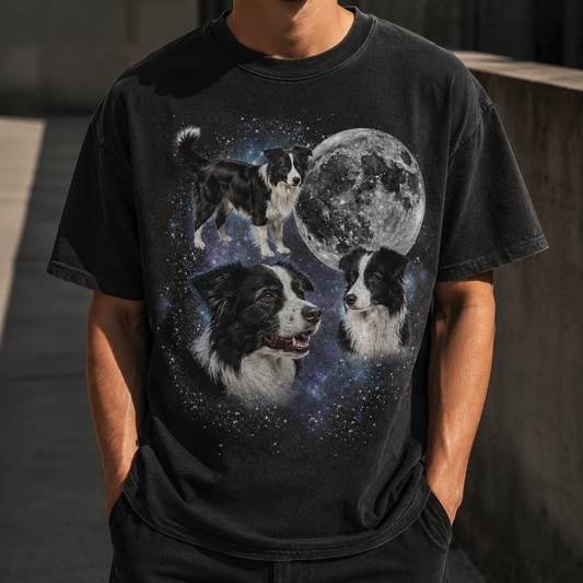 Custom Photo Dog Unisex Wash T-Shirt, Personalized Pet Lover Gift | Gift For Dog Lovers