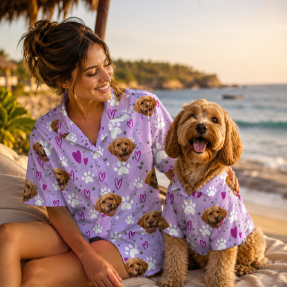Custom Photo Dog Hawaiian Shirt, Personalized Hawaiian Shirt, Dog Lover Vacation Gift For Dog
