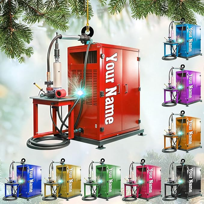Custom Welder Tool Style 04 Christmas Ornament