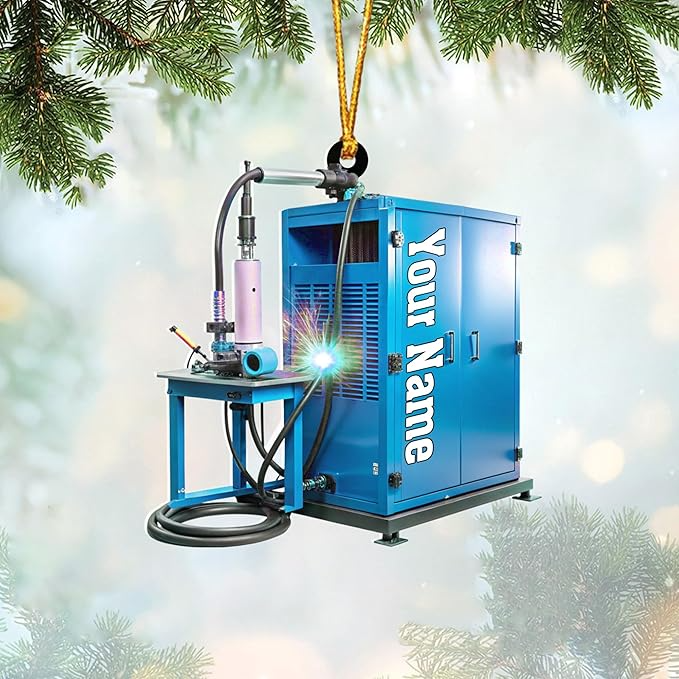 Custom Welder Tool Style 04 Christmas Ornament