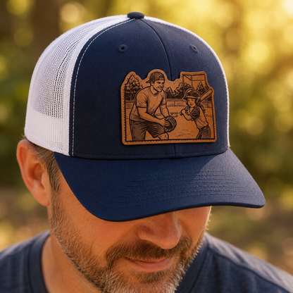 Dad Hat With Photo | Custom Dad Photo Hat | Father's Day Gift | Gift For Dad | Dad Gifts