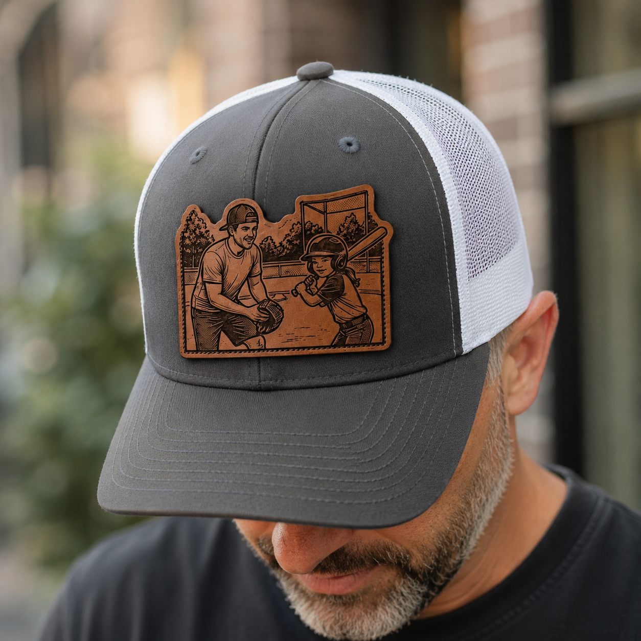 Dad Hat With Photo | Custom Dad Photo Hat | Father's Day Gift | Gift For Dad | Dad Gifts