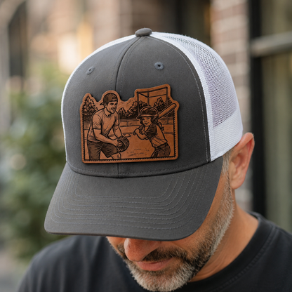 Dad Hat With Photo | Custom Dad Photo Hat | Father's Day Gift | Gift For Dad | Dad Gifts