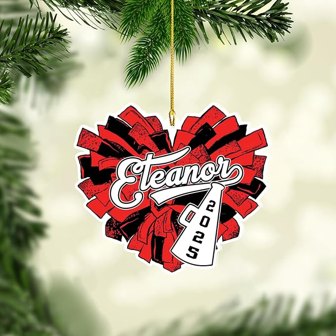 Custom Cheerleaders Style 04 Christmas Ornament
