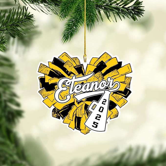Custom Cheerleaders Style 04 Christmas Ornament
