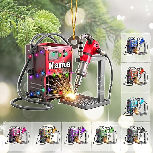 Custom Welder Tool 03 Christmas Ornament
