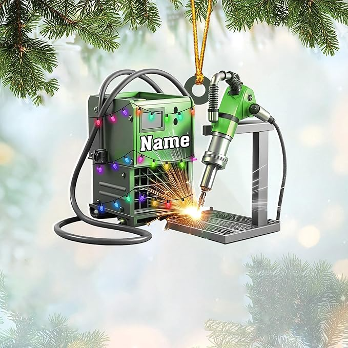 Custom Welder Tool 03 Christmas Ornament