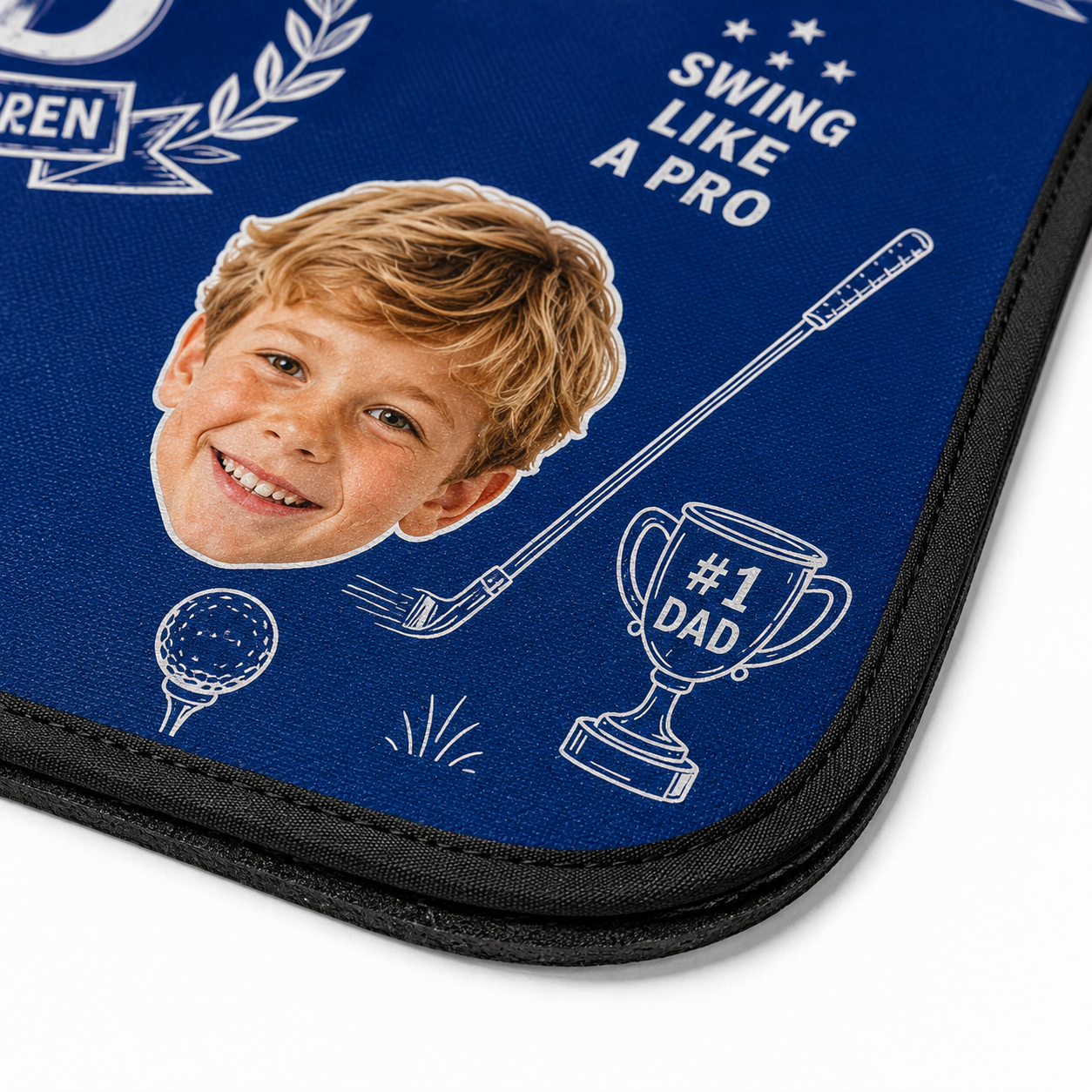 Personalized Great Dad Car Windshield Sun Shade, Custom Car Sun Shade for Dad, Gift For Dad TOM99