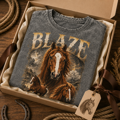 Custom Photo Horse Wash T-Shirt | Personalized Horse Lover Shirt | Gift For Horse Lovers TOM99