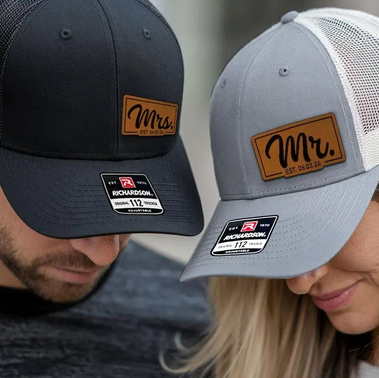 Custom Couple Hat | Mr Mrs 2025 Hat | Funny Hat | Couples Gift | Gift For Married