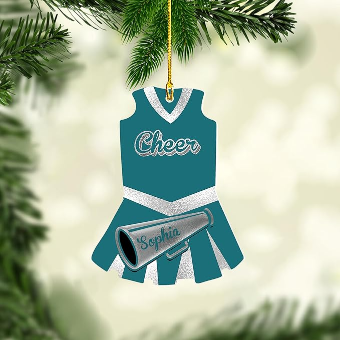 Custom Cheerleaders Style 10 Christmas Ornament
