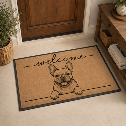 Custom Photo Dog Doormat | Photo Pet Doormat | Gift For Dog Lovers