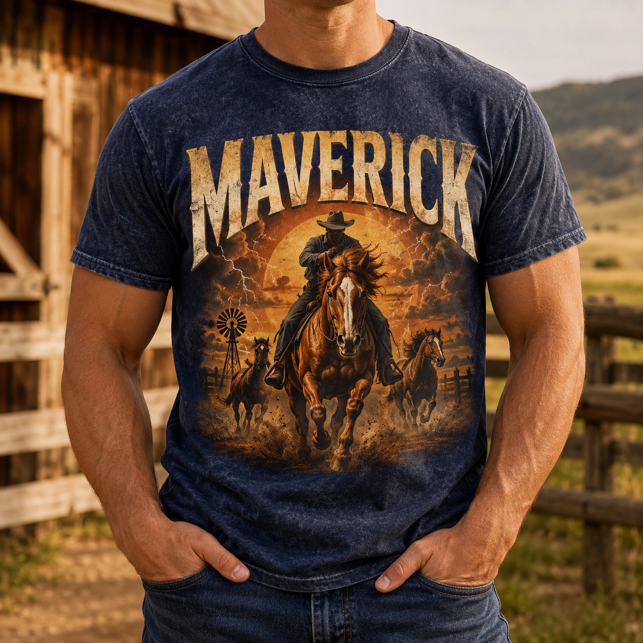 Custom Photo True Horse Love Wash T-Shirt | Personalized Horse Lover Shirt | Gift For Horse Lovers TOM99