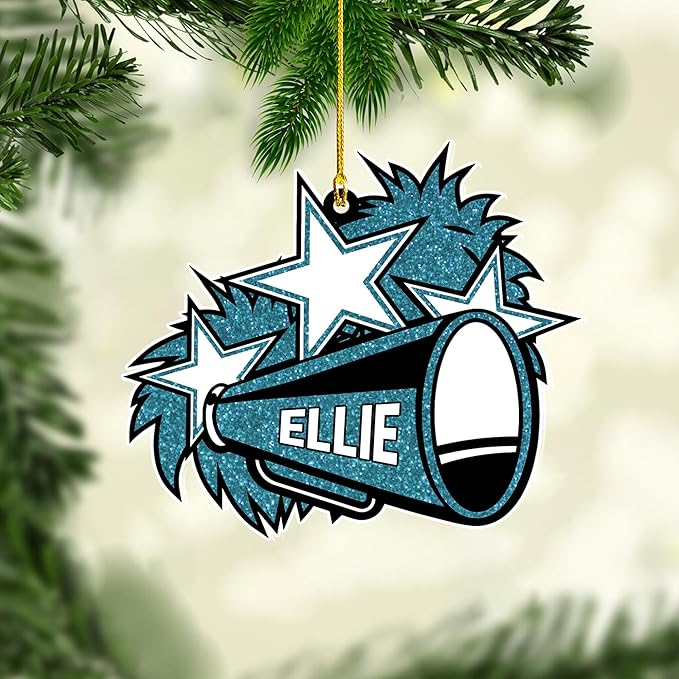Custom Cheerleaders Style 05 Christmas Ornament
