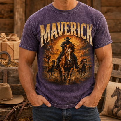 Custom Photo True Horse Love Wash T-Shirt | Personalized Horse Lover Shirt | Gift For Horse Lovers TOM99