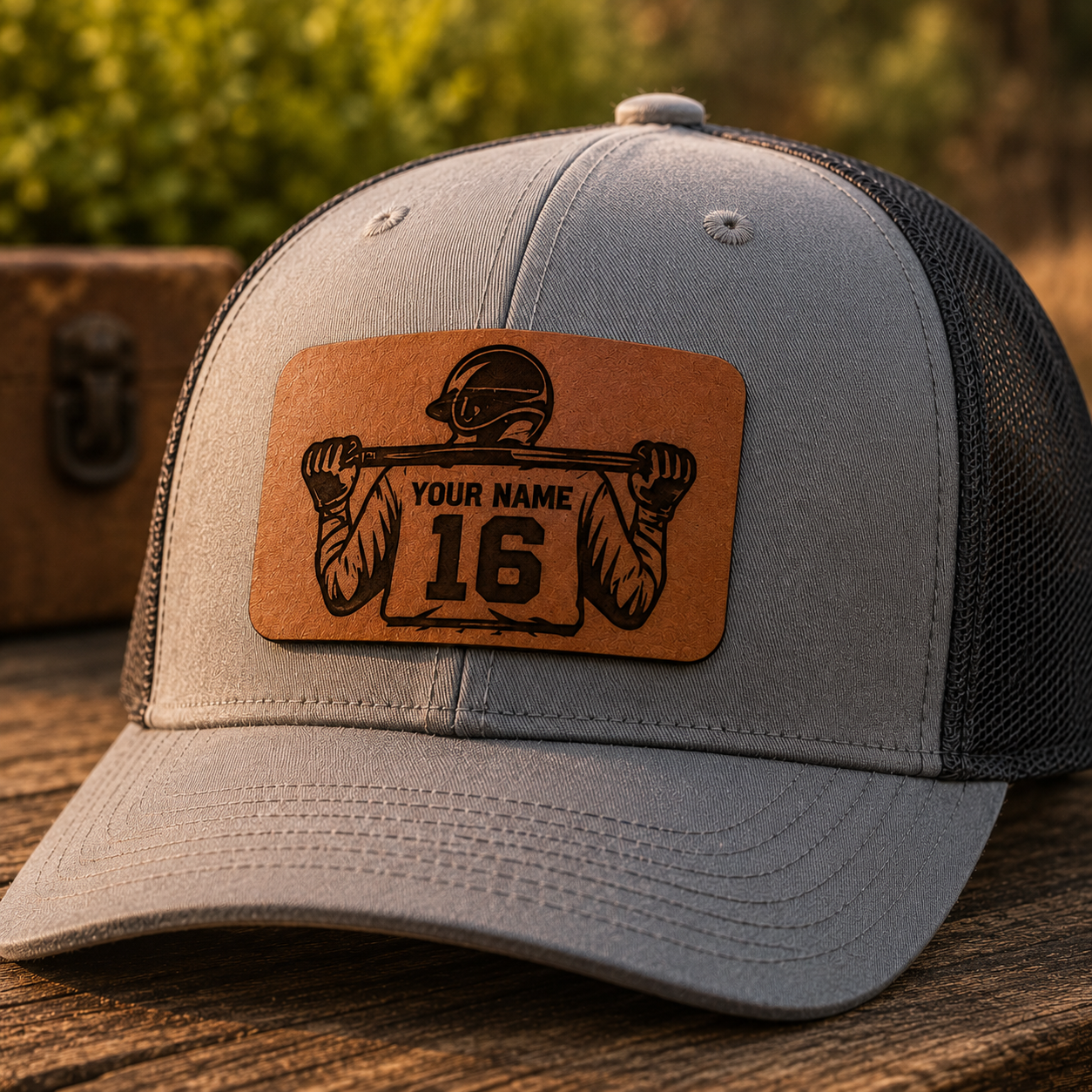Personalized Dad Baseball Trucker Hat | Custom Dad Photo Hat | Father's Day Gift | Gift For Dad | Dad Gifts TOM99