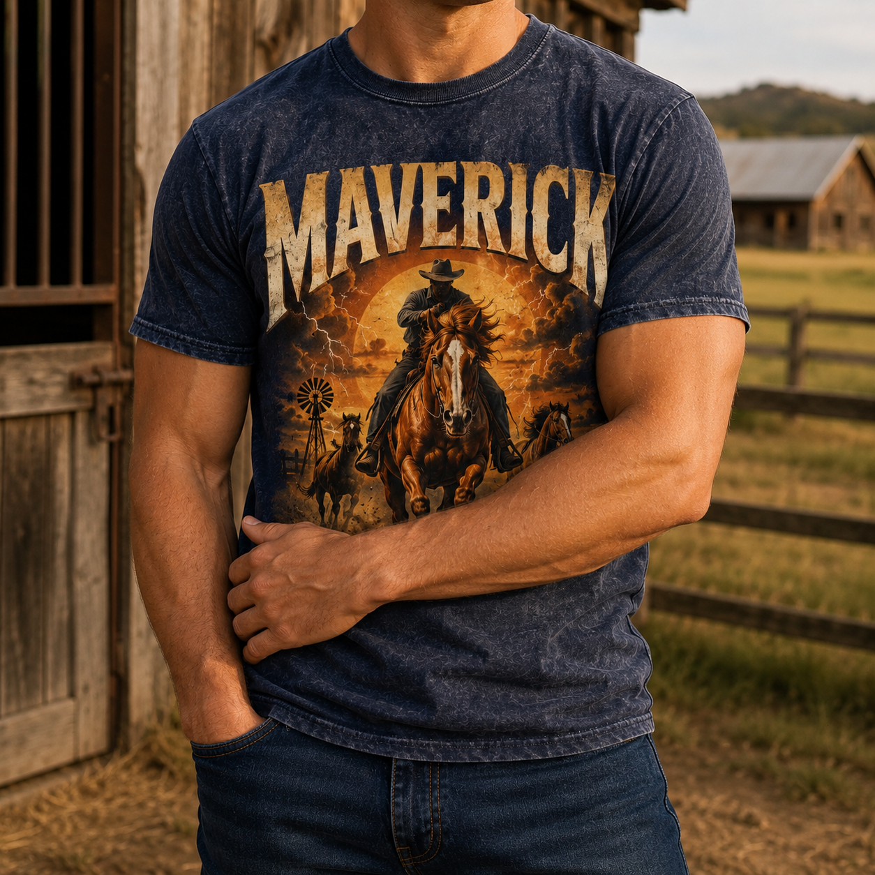Custom Photo True Horse Love Wash T-Shirt | Personalized Horse Lover Shirt | Gift For Horse Lovers TOM99