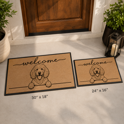 Custom Photo Dog Doormat | Photo Pet Doormat | Gift For Dog Lovers