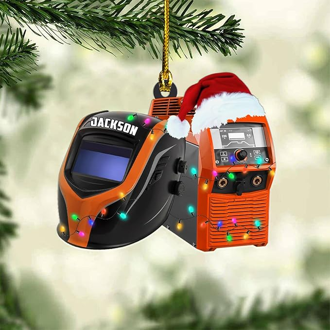 Custom Welder Tool 05 Christmas Ornament