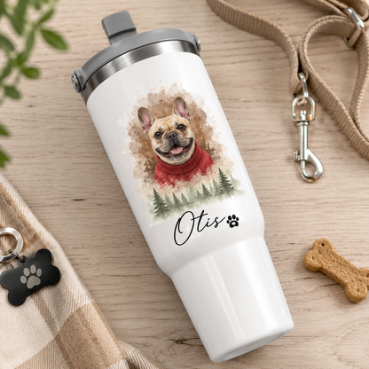 Custom Photo Dog 30oz Tumbler | Gift For Dog Lovers | Pet Lover Gifts TOM99