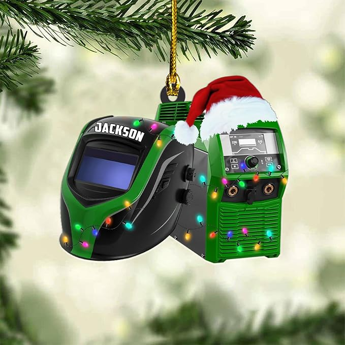 Custom Welder Tool 05 Christmas Ornament