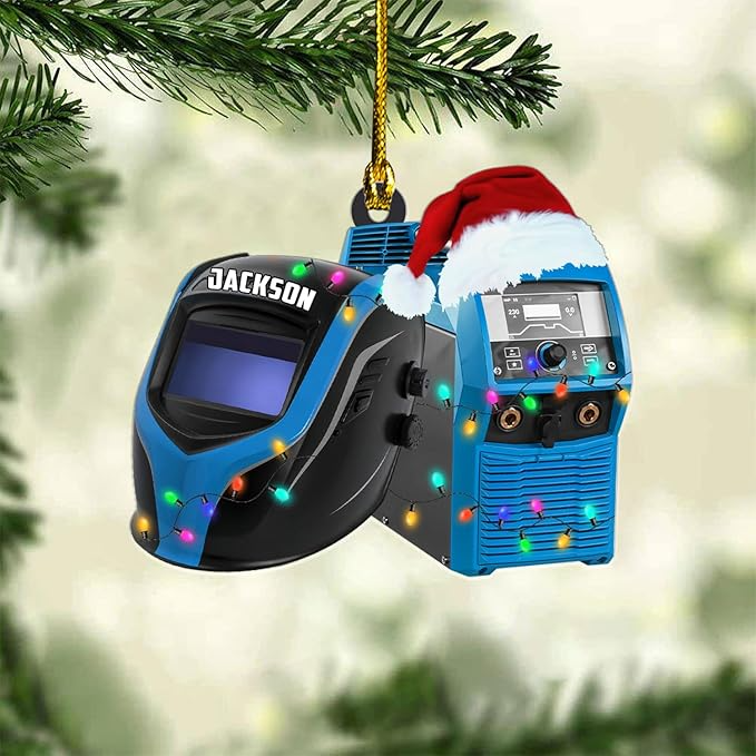 Custom Welder Tool 05 Christmas Ornament