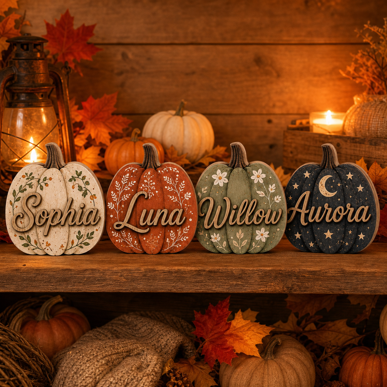 Personalized  Wooden Block Halloween 2D Flat, Custom Couple Wood Sign, Halloween Gift Decor  THUC99