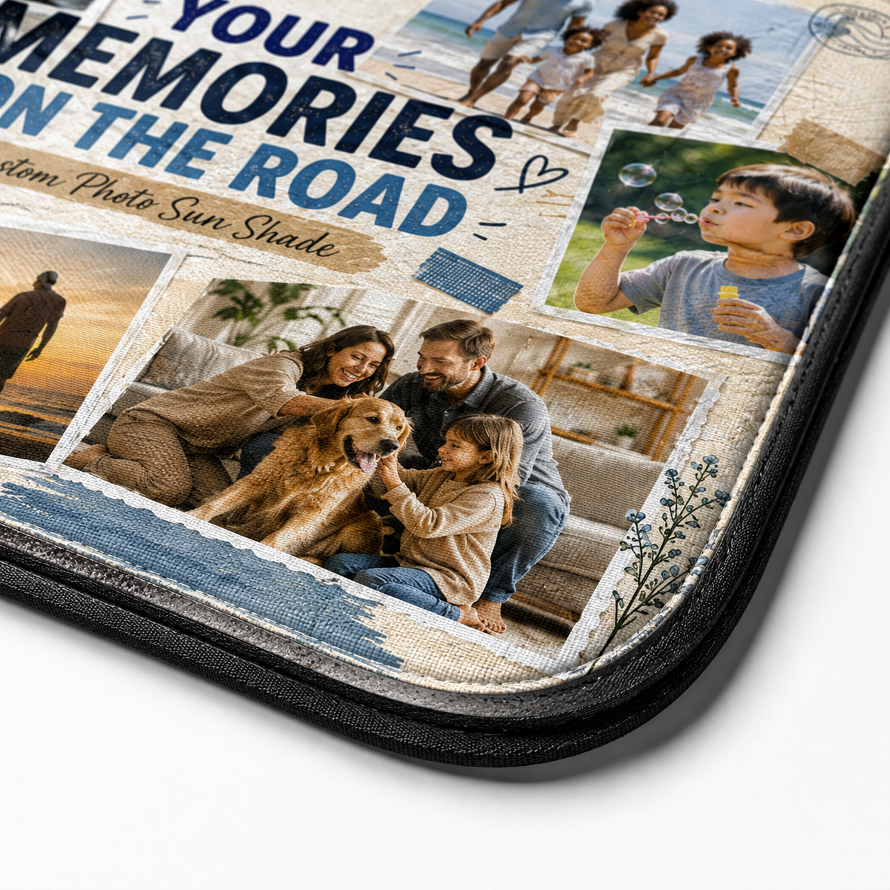 Personalized Dad's Memories Car Windshield Sun Shade, Custom Car Sun Shade for Dad, Gift For Dad TOM99