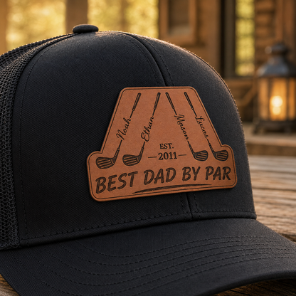 Personalized Dad Golf Trucker Hat | Custom Dad Photo Hat | Father's Day Gift | Gift For Dad | Dad Gifts TOM99