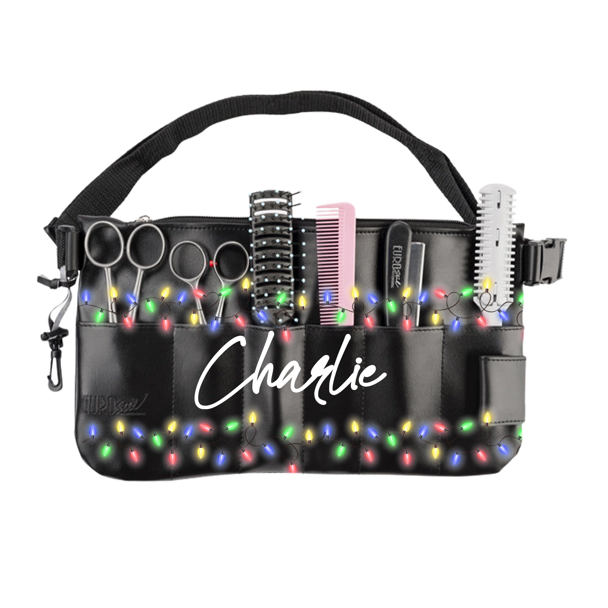 Custom NameHair Stylist Blowdryer Christmas