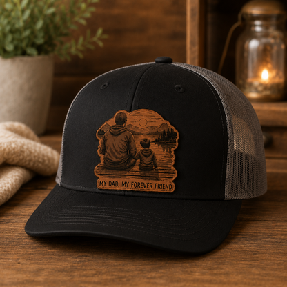 Personalized My Dad Trucker Hat | Custom Dad Photo Hat | Father's Day Gift | Gift For Dad | Dad Gifts TOM99
