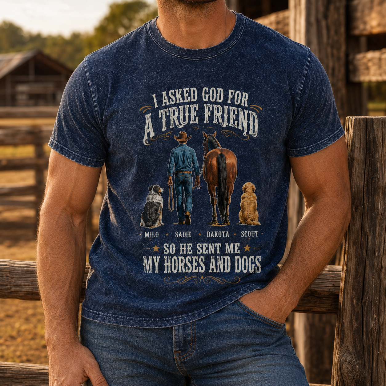 Custom Photo My Horse Wash T-Shirt | Personalized Horse Lover Shirt | Gift For Horse Lovers TOM99