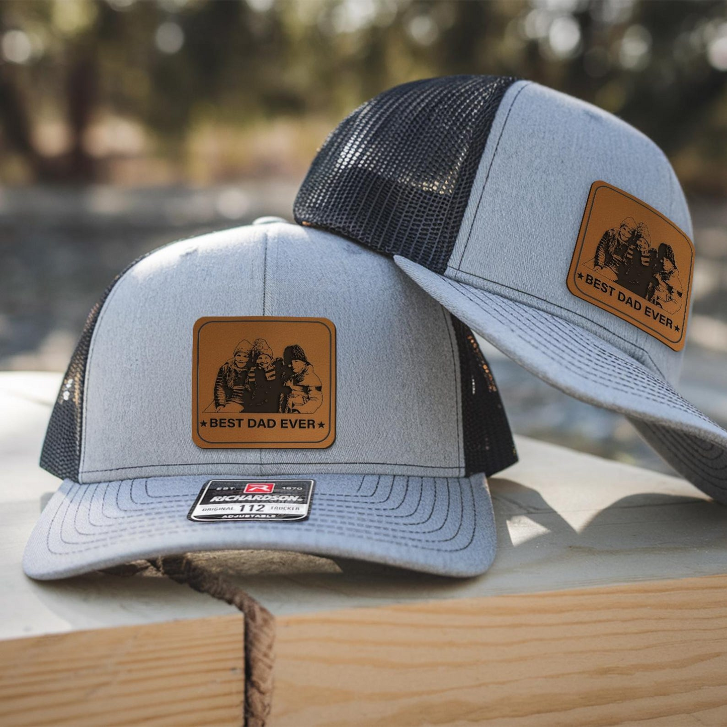 Custom Photo Best Dad Ever Hat | Personalized Dad Hat | Father's Day Gift