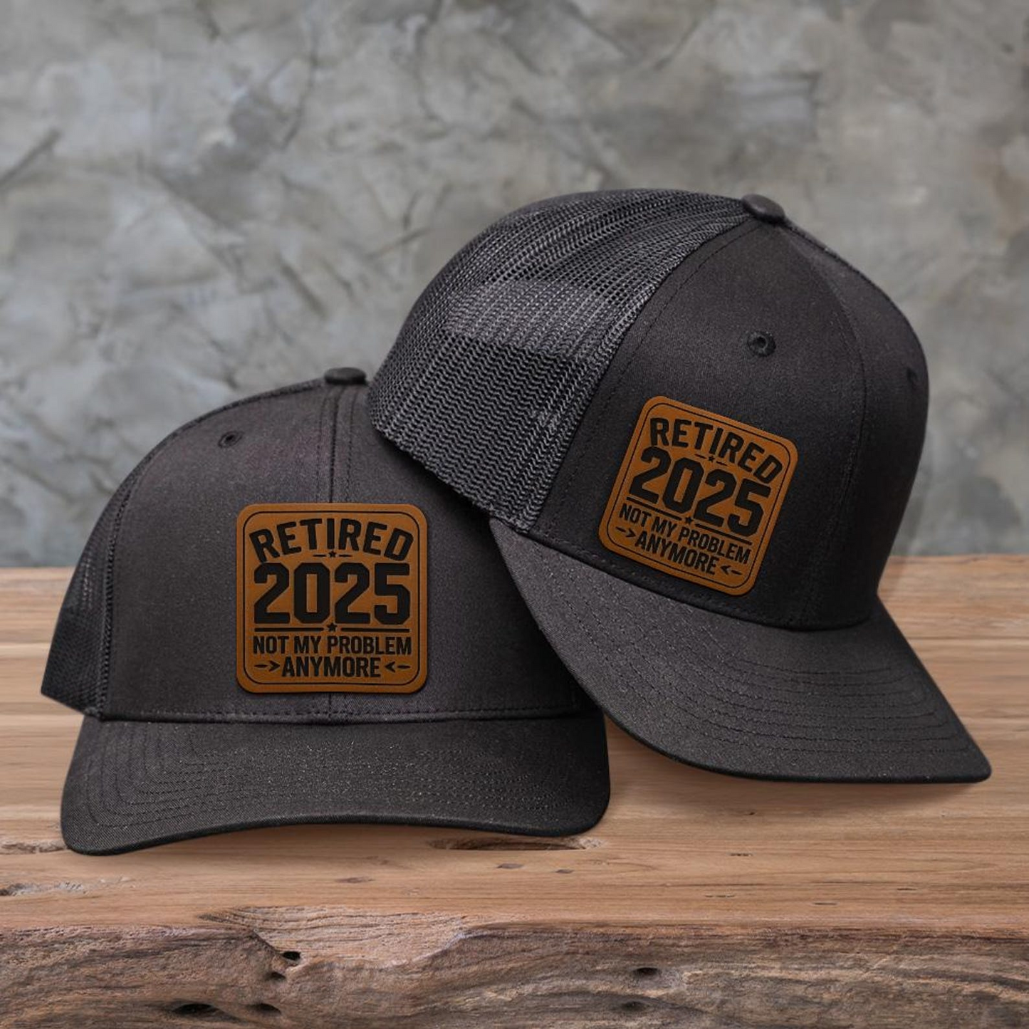 Funny Retirement Trucker Hat | Retired 2025 Not My Problem Anymore | Retirement Gifts