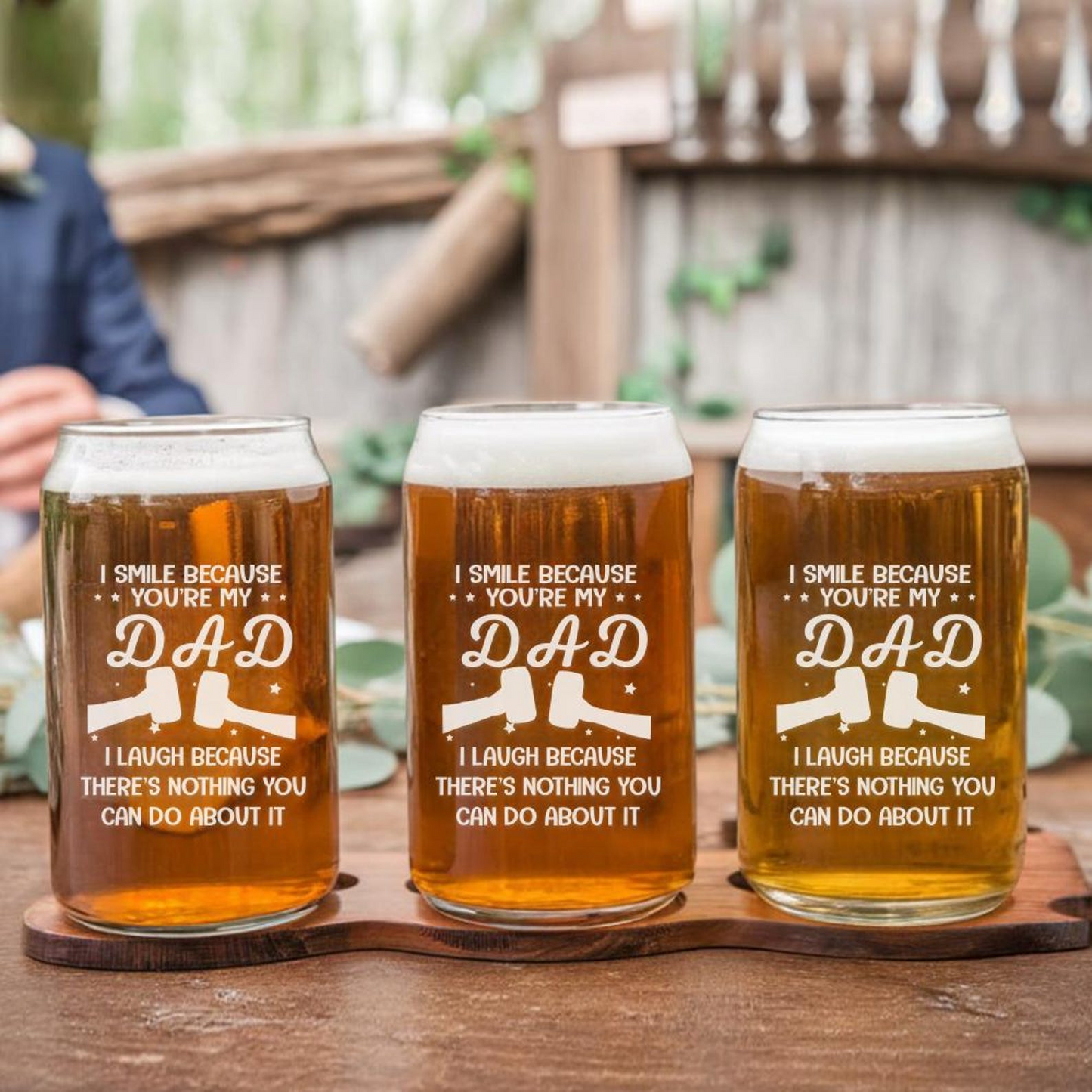 You Are My Dad Beer Can Glass 16oz | Father's Day Gift | Funny Gift Idea For Dad