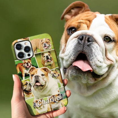 Custom Phone Case Using Pet Photo | Personalized Dog Or Cat iPhone Case | Gift For Pet Lover