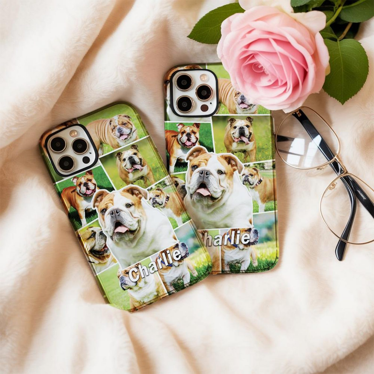 Custom Phone Case Using Pet Photo | Personalized Dog Or Cat iPhone Case | Gift For Pet Lover