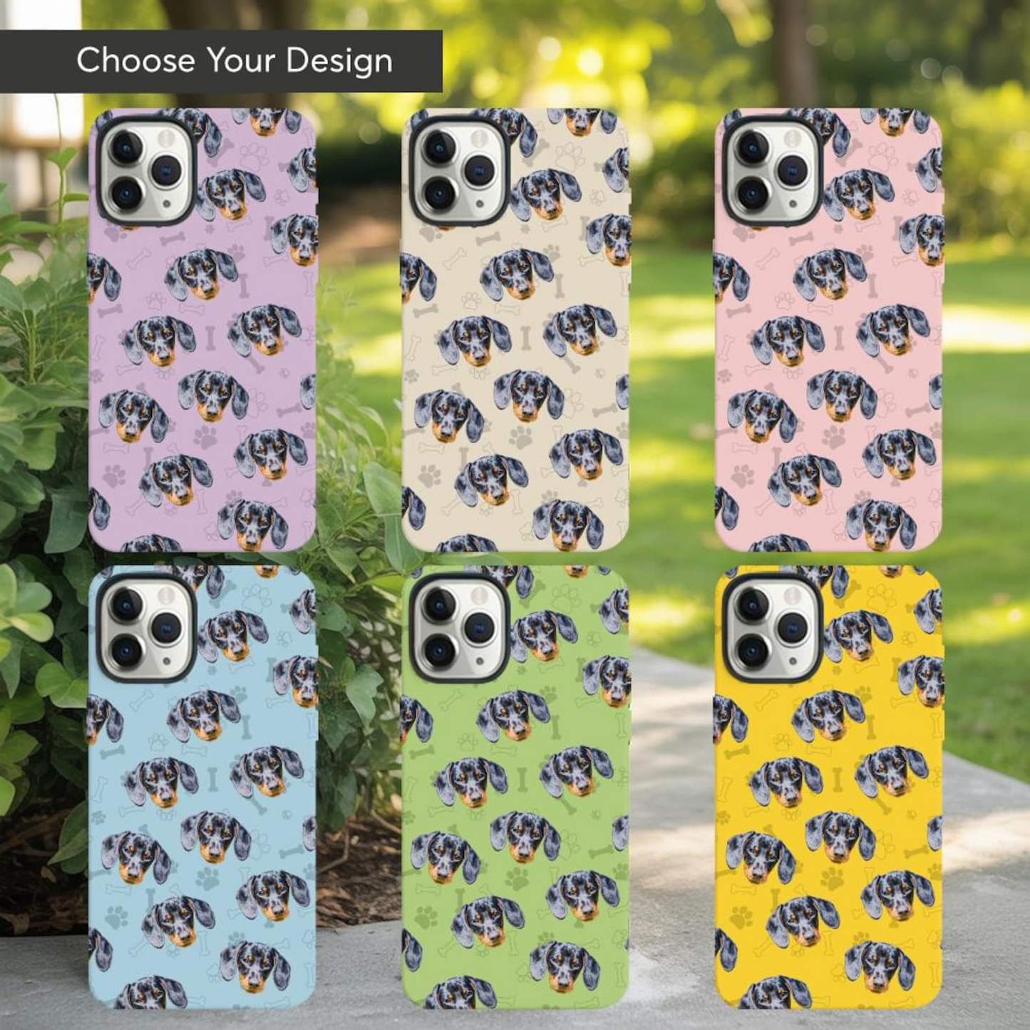 Custom Dog Cat Face Phone Case Using Pet Photo | Personalized Dog Or Cat iPhone Case | Gift For Pet Lover