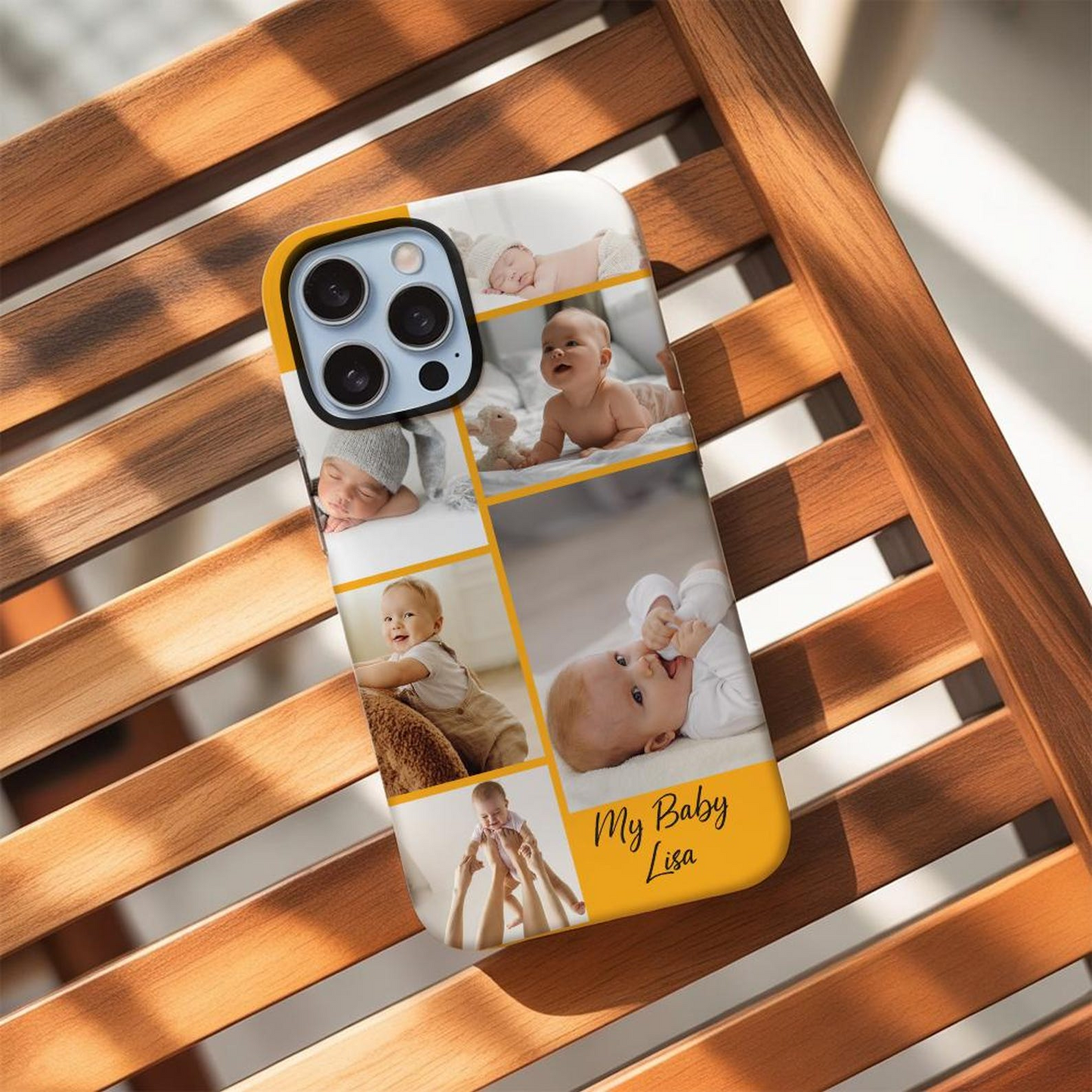 Custom Baby Photo Phone Case | Personalized Baby Picture iPhone Case | Gift For Mom & Dad