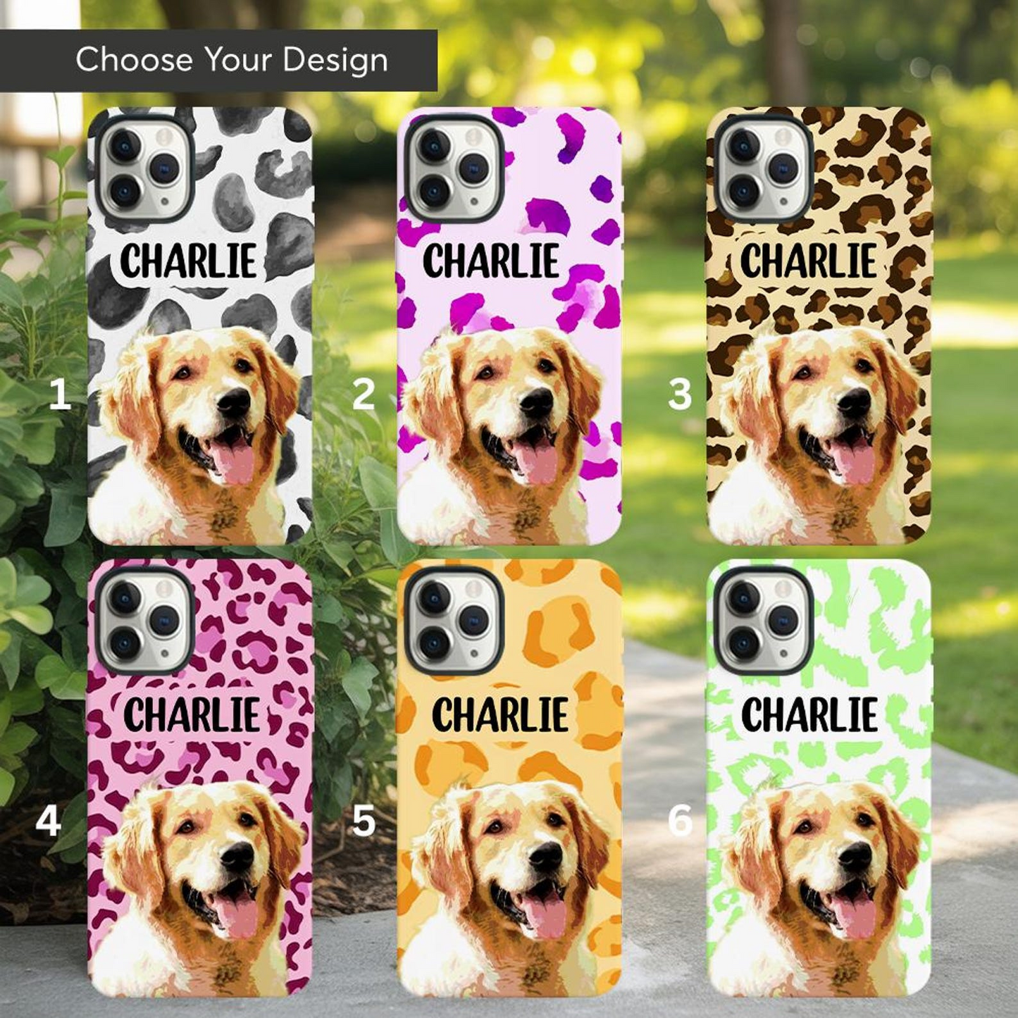 Custom Phone Case Using Pet Photo | Personalized Pet Photo iPhone Case | Gift For Pet Lover