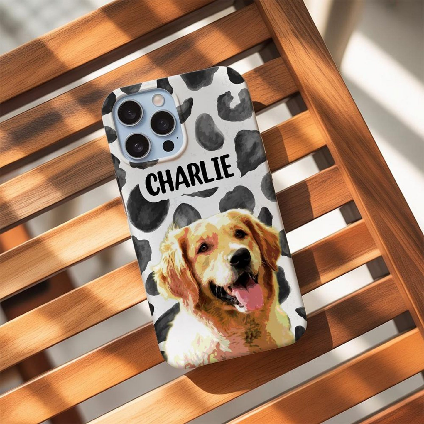 Custom Phone Case Using Pet Photo | Personalized Pet Photo iPhone Case | Gift For Pet Lover