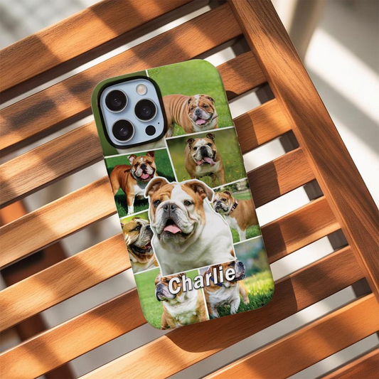 Custom Phone Case Using Pet Photo | Personalized Dog Or Cat iPhone Case | Gift For Pet Lover
