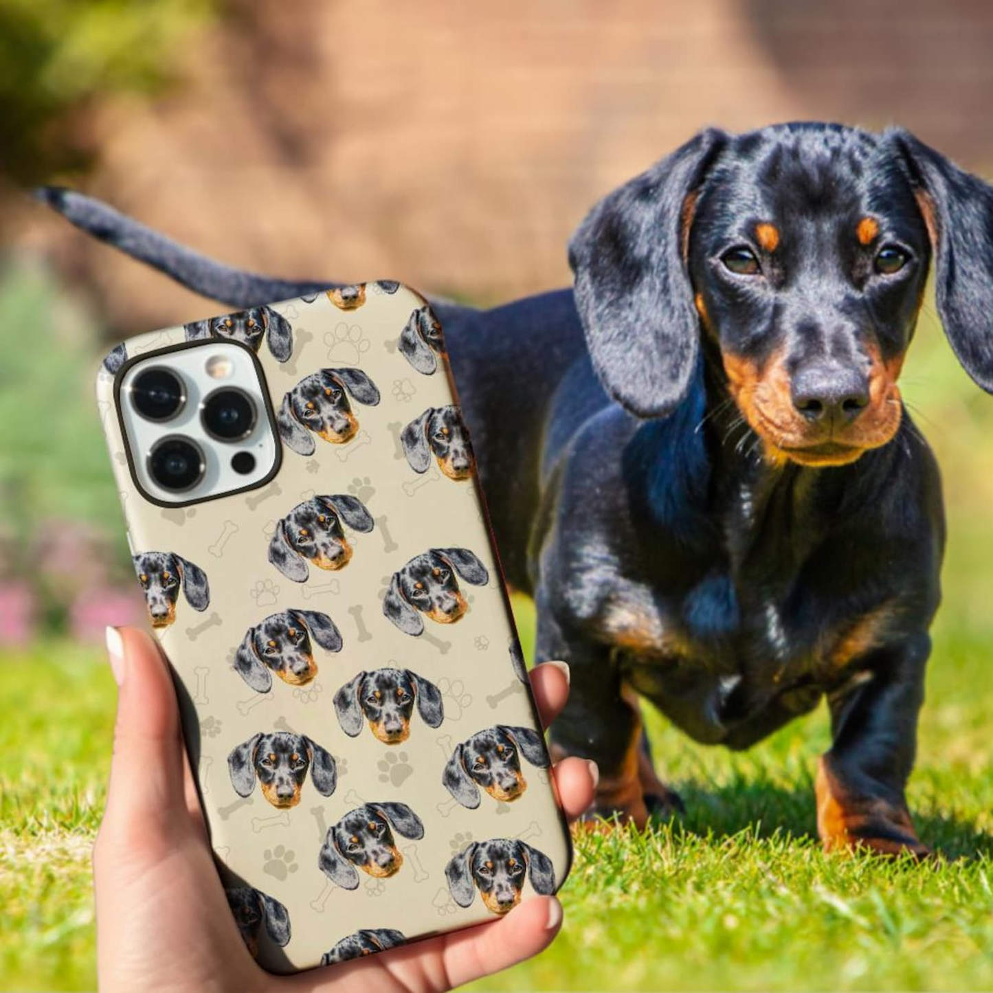 Custom Dog Cat Face Phone Case Using Pet Photo | Personalized Dog Or Cat iPhone Case | Gift For Pet Lover