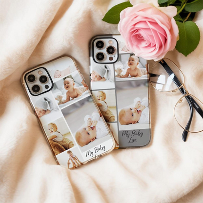 Custom Baby Photo Phone Case | Personalized Baby Picture iPhone Case | Gift For Mom & Dad