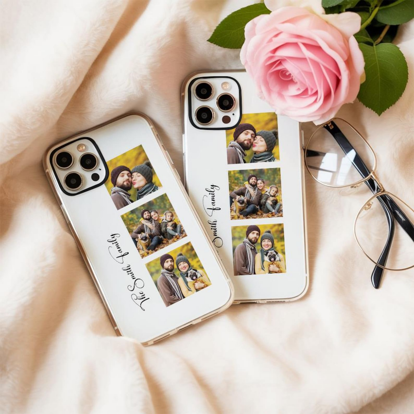 Custom Mom & Pet Photo Phone Case | Personalized Dog Or Cat & Owner iPhone Case | Pet Lover Gift