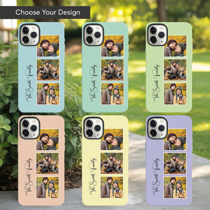 Custom Mom & Pet Photo Phone Case | Personalized Dog Or Cat & Owner iPhone Case | Pet Lover Gift