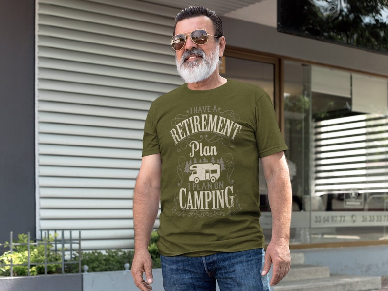 I Have Retirement Plan I Plan On Camping T-Shirts | Gift For Retirees | Retirement 2025 T-Shirt