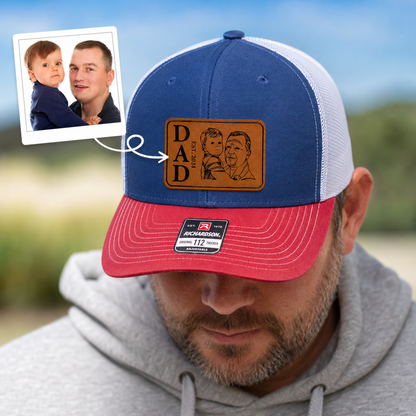 Custom Photo Hats For Dad | Best Gift For Dad